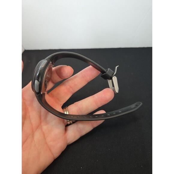 Timex Mens Ironman Triathlon 100 Meters Water Resistant Black Band Stainless Bk - Picture 2 of 6